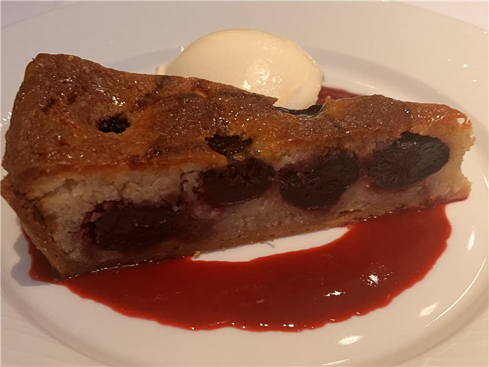 cherry frangipane tart